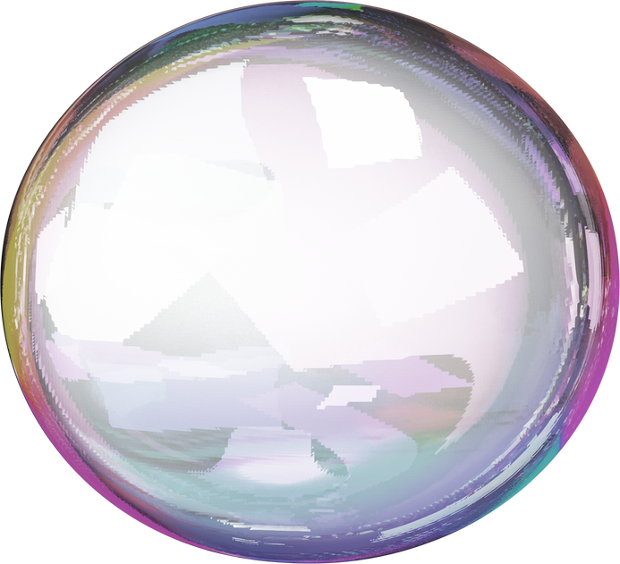 3D Liquid Transparent Modular Blob